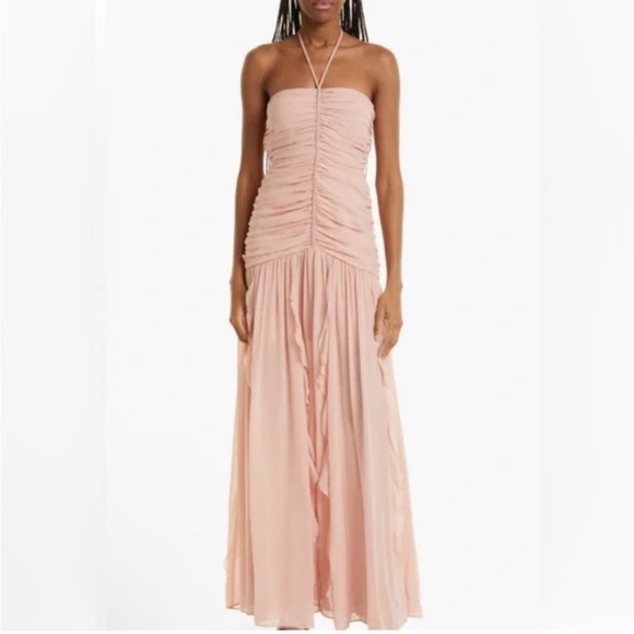 Veronica Beard Lucine Dress in Ballet Pink - Picture 1 of 7
